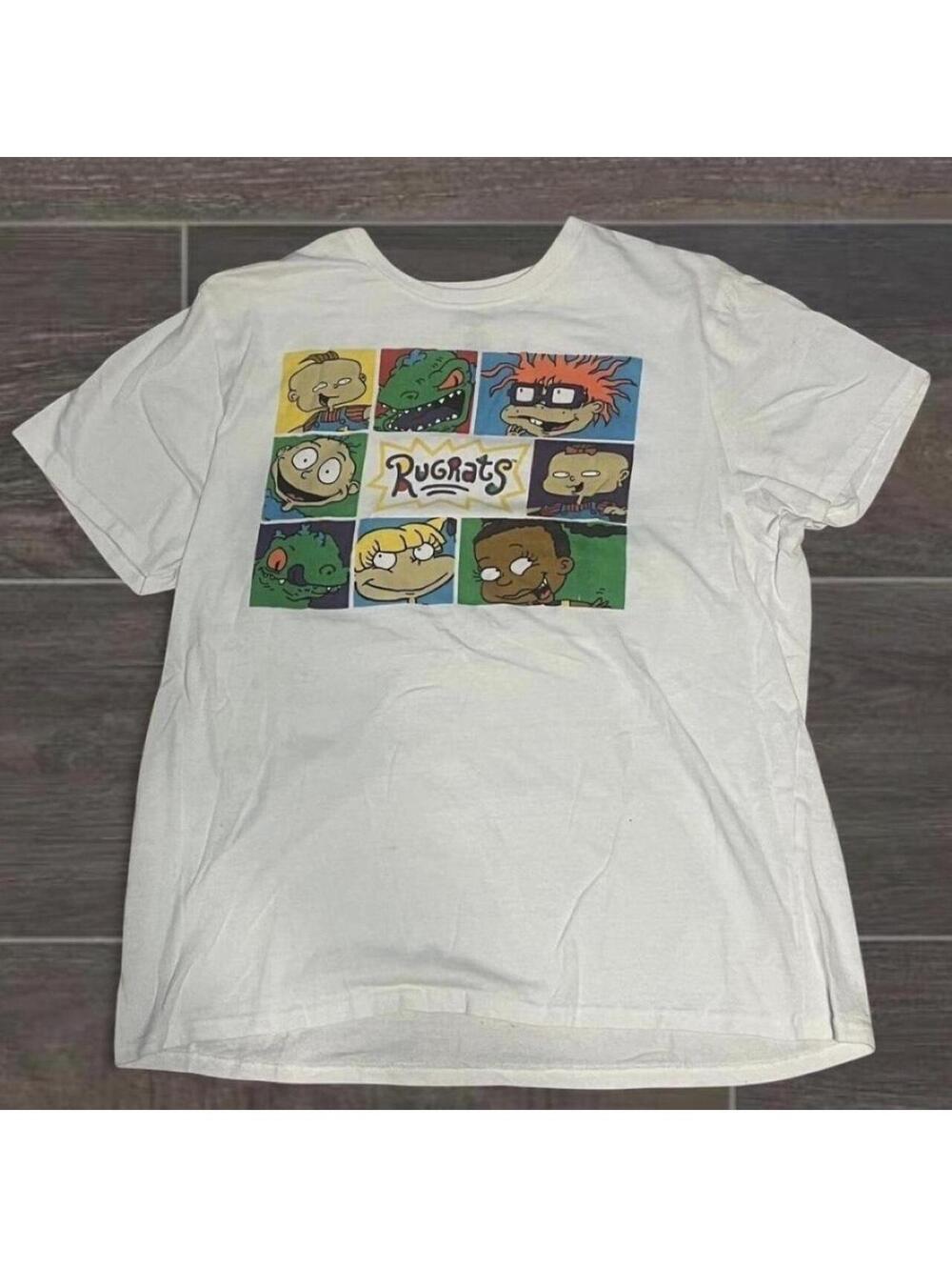 XL Men’s Vintage 90’s Nickelodeon Rugrats white T-shirt